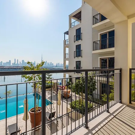 2Br With Full Sea View Le Pont B3 La Mer Дубай Екстер'єр фото
