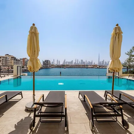 2Br With Full Sea View Le Pont B3 La Mer Дубай Екстер'єр фото